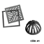 Ralo Quadrado e Semisférico